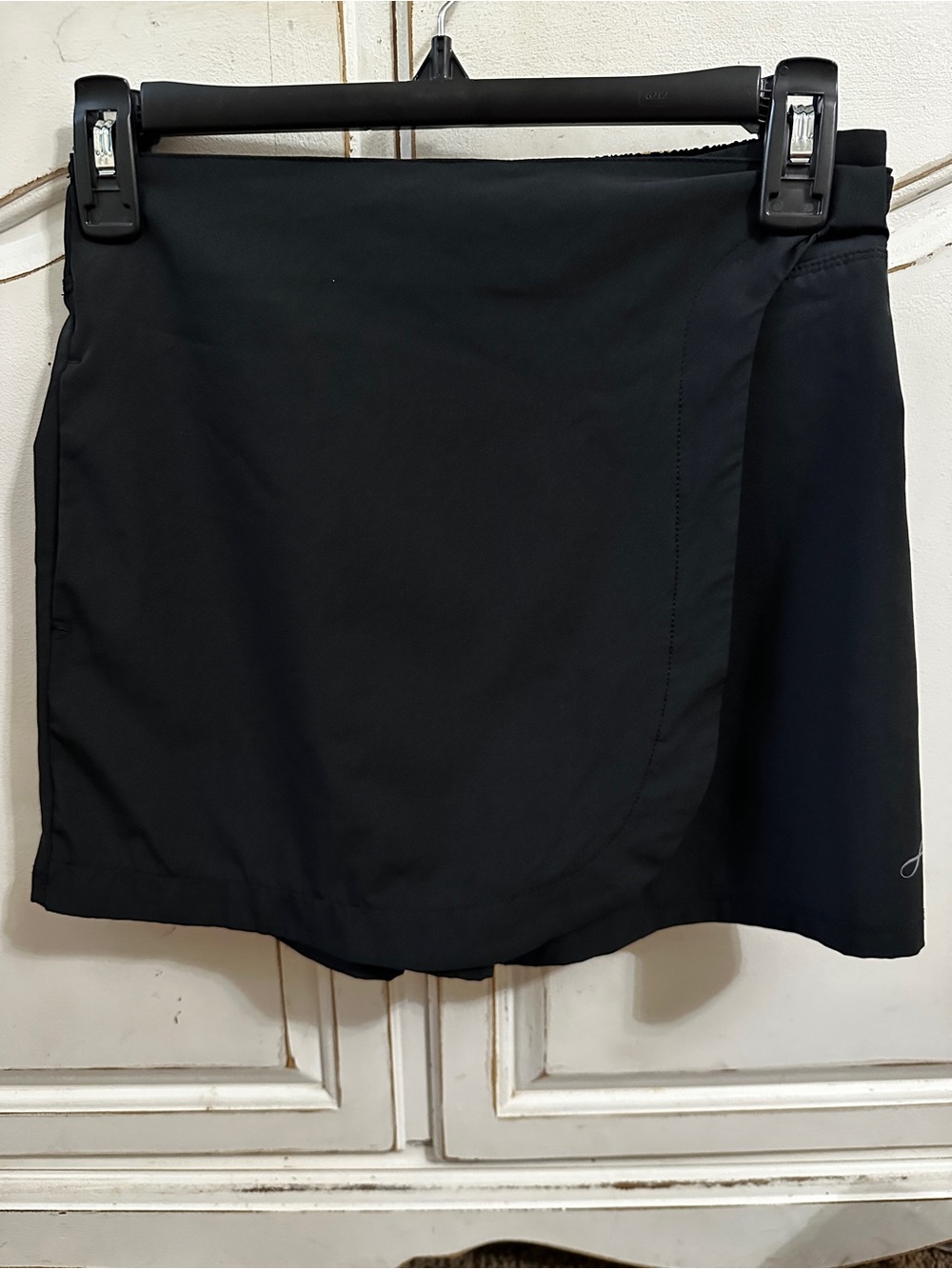 Freely Black Drawstring Athletic Skirt